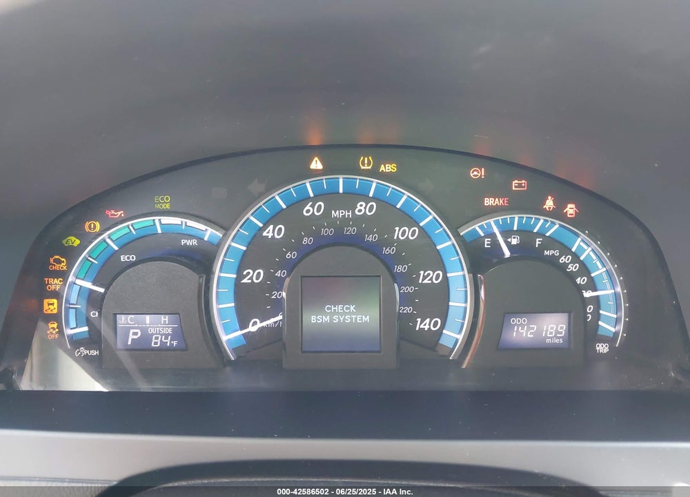 2014 TOYOTA CAMRY HYBRID VIN: 4T1BD1FK5EU121761