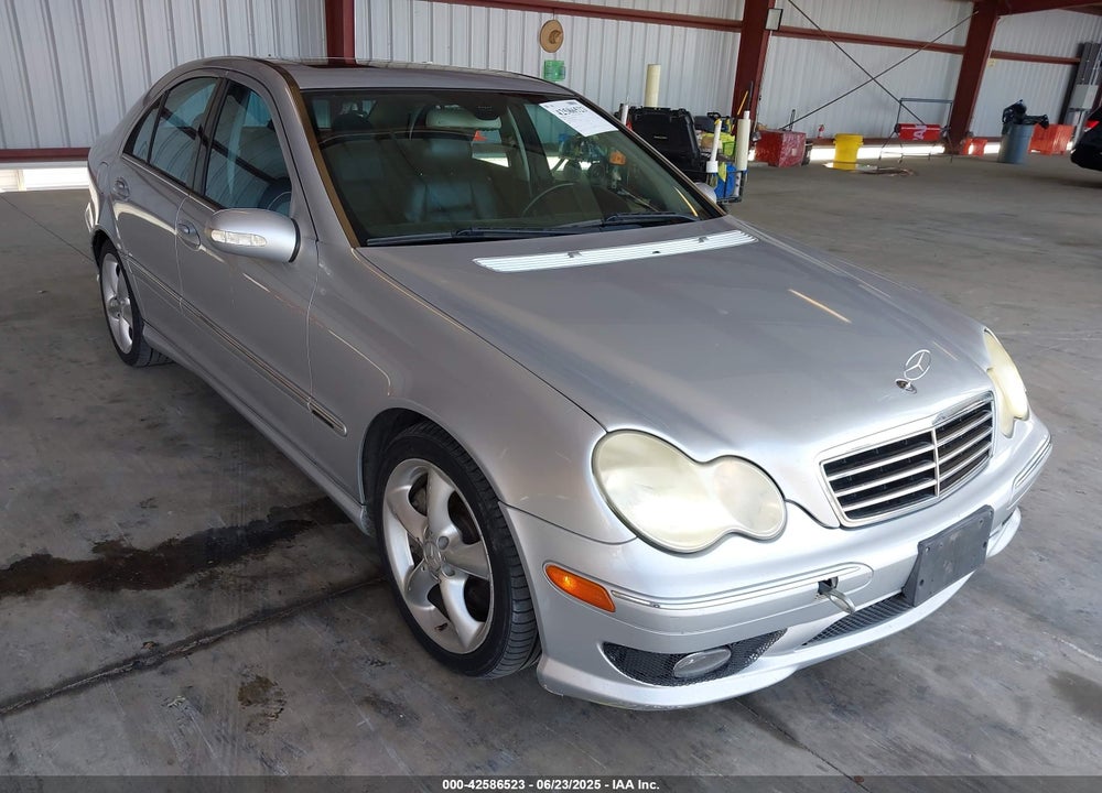2006 MERCEDES-BENZ C 230 SPORT VIN: WDBRF52H96A852497