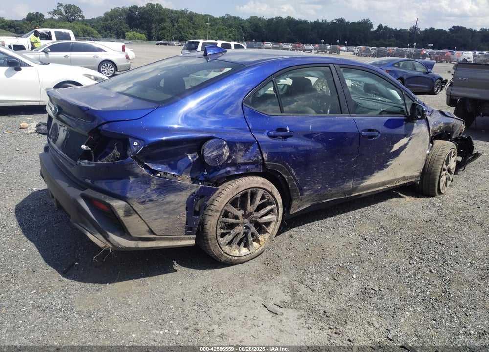 2022 SUBARU WRX VIN: JF1VBAL64N9008052