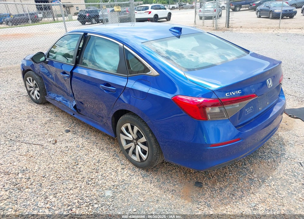 2022 HONDA CIVIC VIN: 2HGFE2F20NH548505