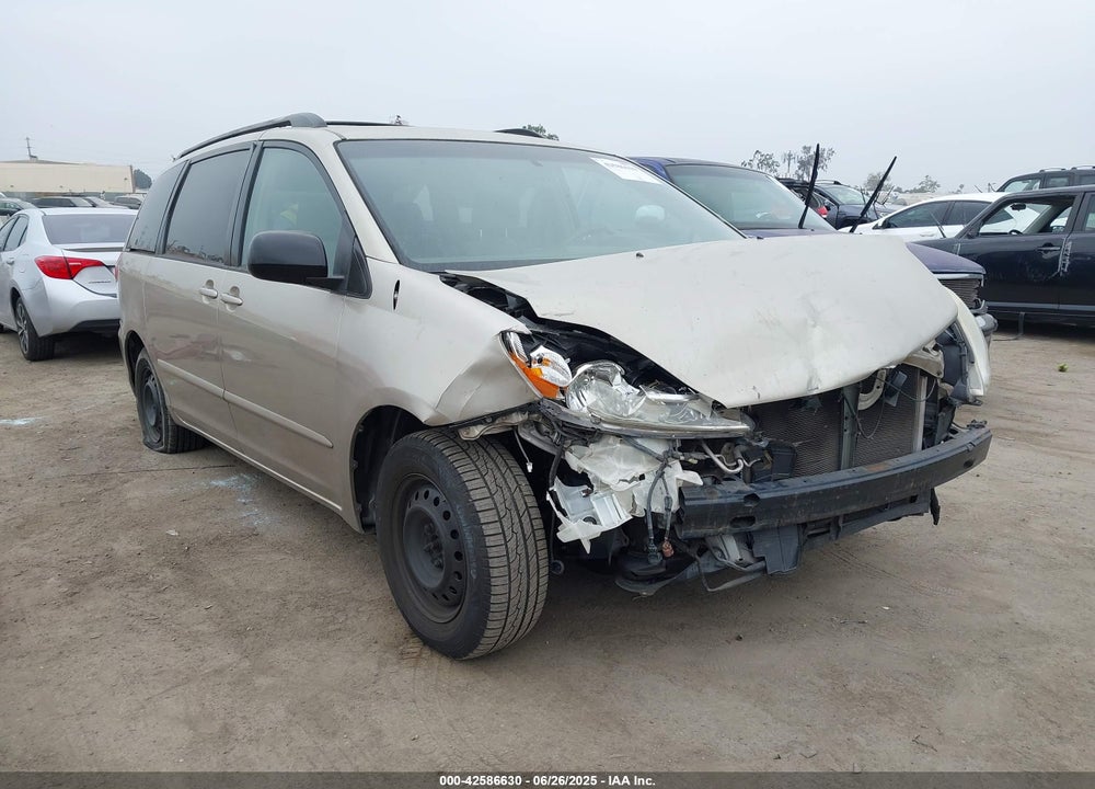 2008 TOYOTA SIENNA LE VIN: 5TDZK23CX8S195648