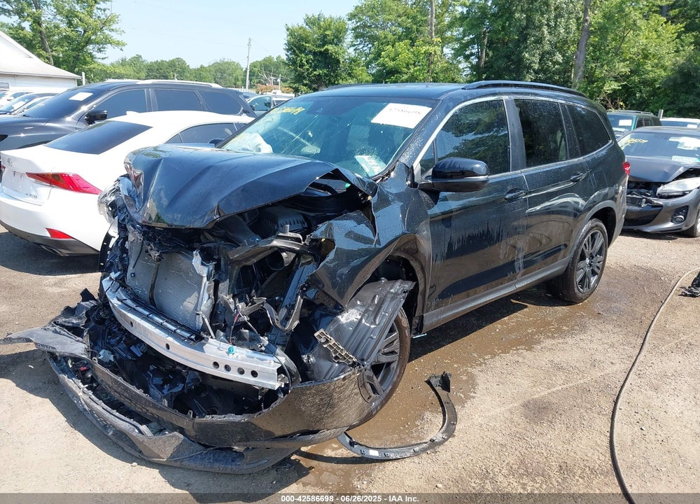 2022 HONDA PILOT VIN: 5FNYF6H2XNB094553