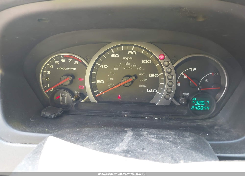 2005 HONDA PILOT EX-L VIN: 2HKYF18765H571821