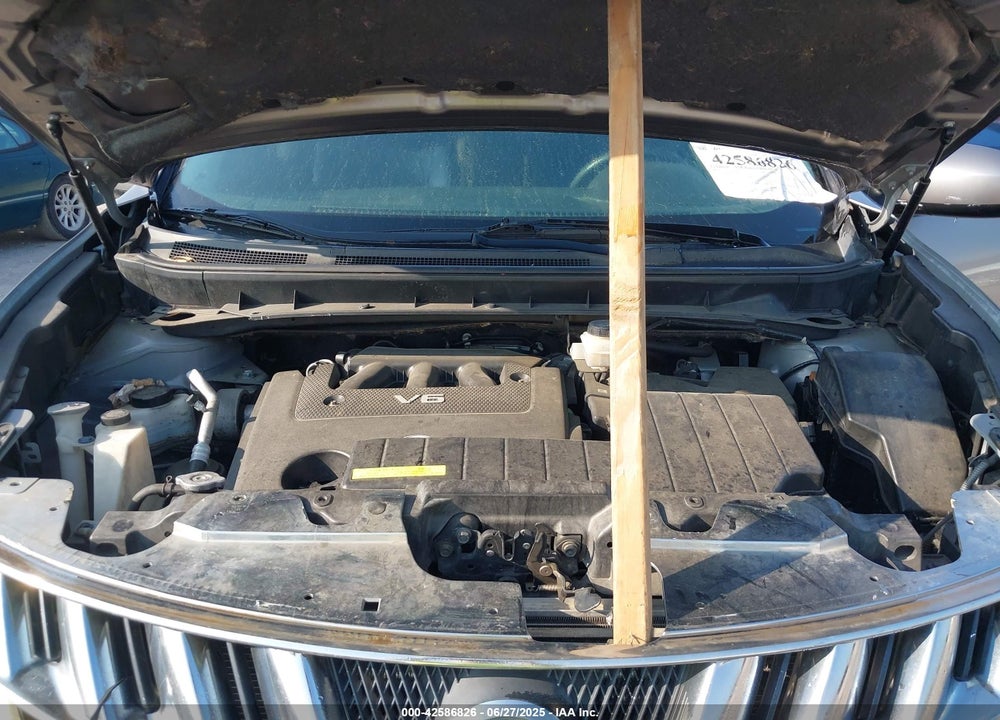 2009 NISSAN MURANO SL VIN: JN8AZ18U29W004346