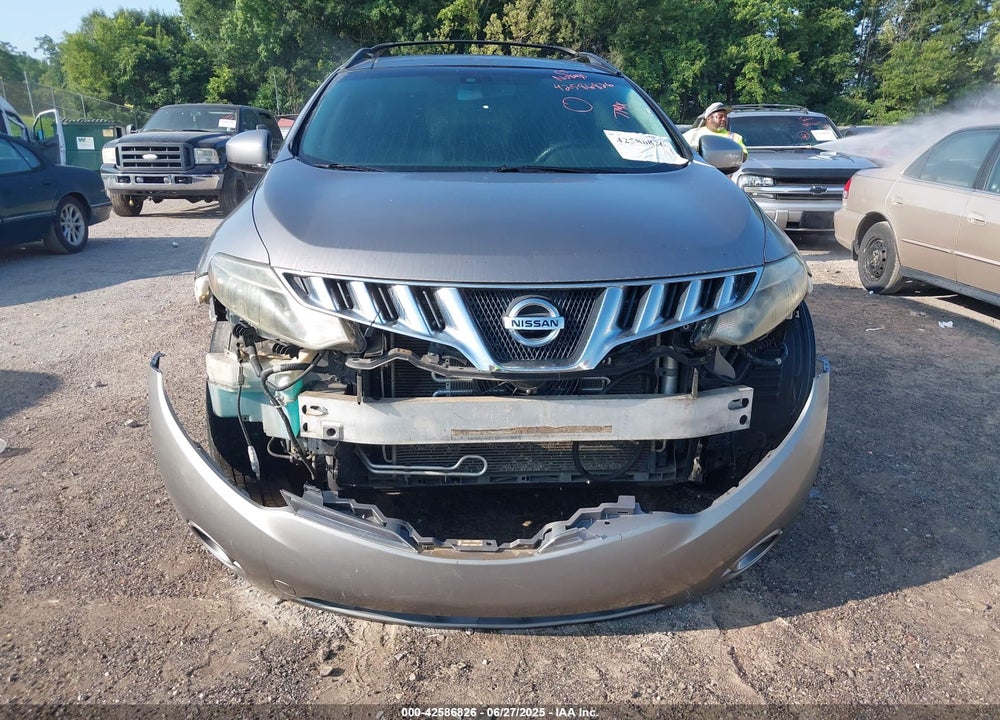 2009 NISSAN MURANO SL VIN: JN8AZ18U29W004346