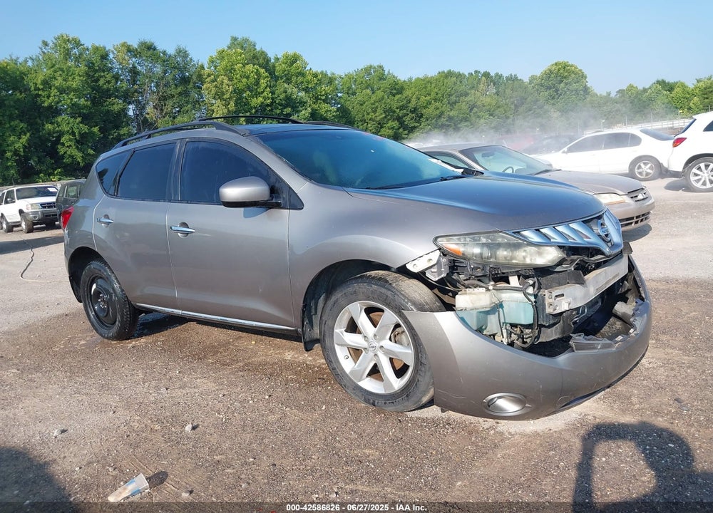 2009 NISSAN MURANO SL VIN: JN8AZ18U29W004346