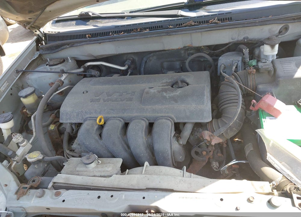 2004 TOYOTA COROLLA LE VIN: 2T1BR32E44C242231