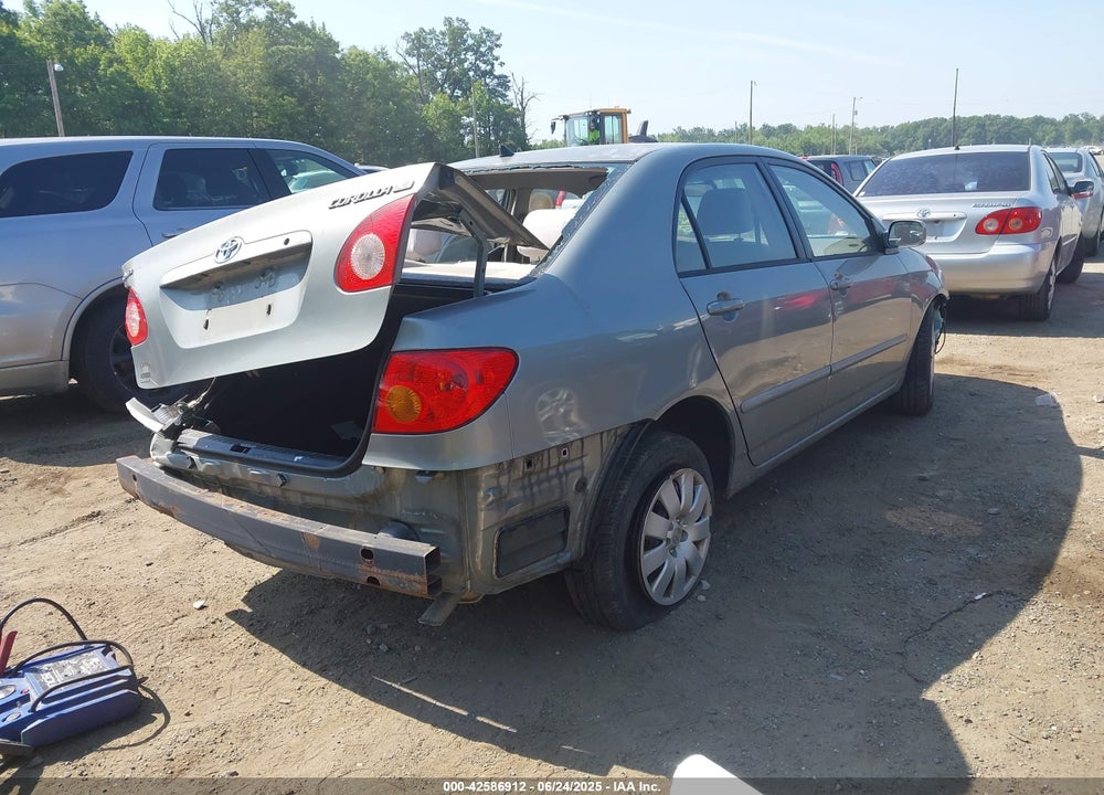 2004 TOYOTA COROLLA LE VIN: 2T1BR32E44C242231