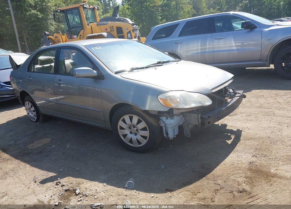2004 TOYOTA COROLLA LE VIN: 2T1BR32E44C242231