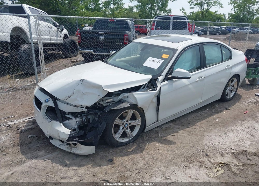 2014 BMW 3 SERIES VIN: WBA3D3C58EK154684
