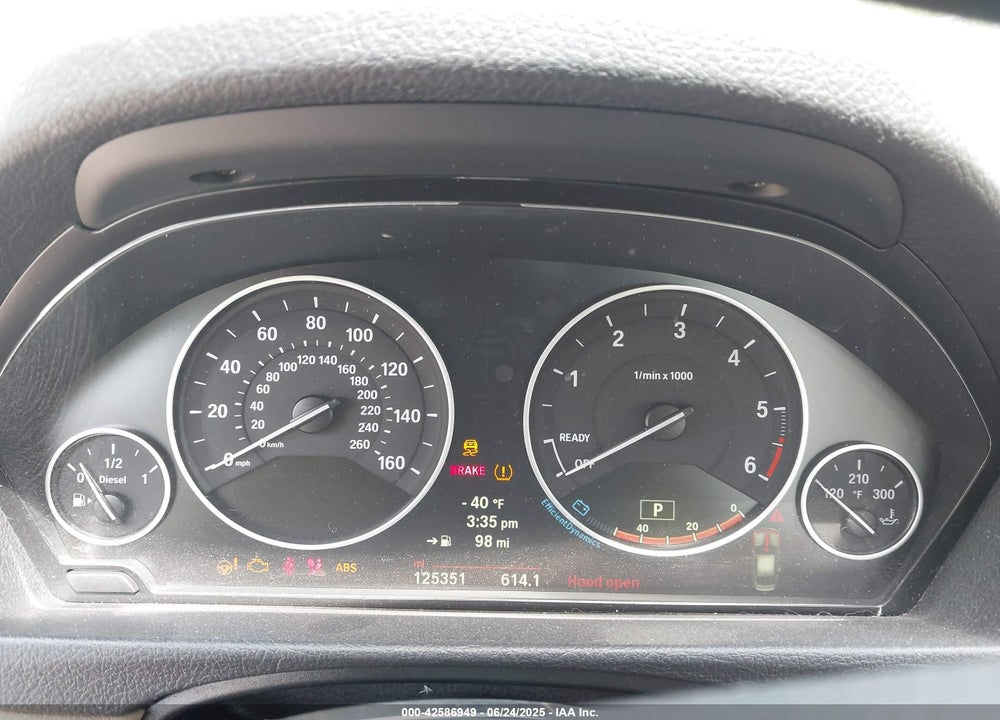 2014 BMW 3 SERIES VIN: WBA3D3C58EK154684