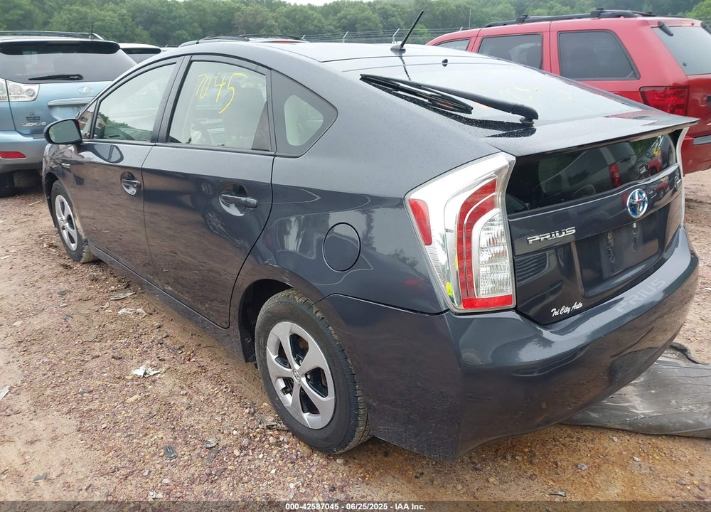 2013 TOYOTA PRIUS VIN: JTDKN3DUXD1615311
