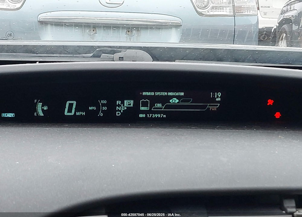 2013 TOYOTA PRIUS VIN: JTDKN3DUXD1615311