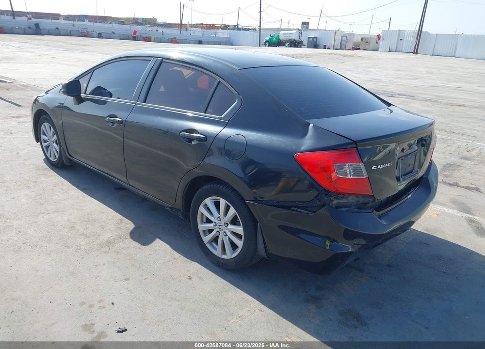 2012 HONDA CIVIC EX VIN: 19XFB2F84CE377861