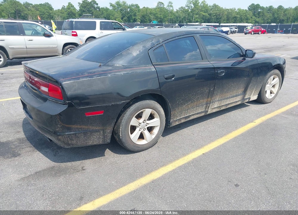 2013 DODGE CHARGER SE VIN: 2C3CDXBG9DH624051