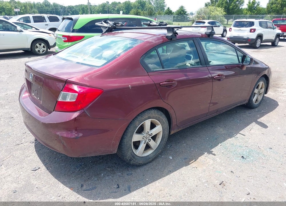 2012 HONDA CIVIC VIN: 2HGFB2F88CH548519