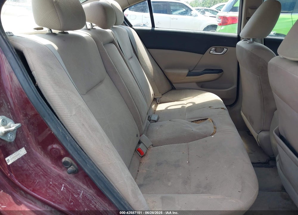 2012 HONDA CIVIC VIN: 2HGFB2F88CH548519