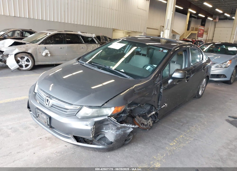 2012 HONDA CIVIC VIN: 19XFB2F88CE090541