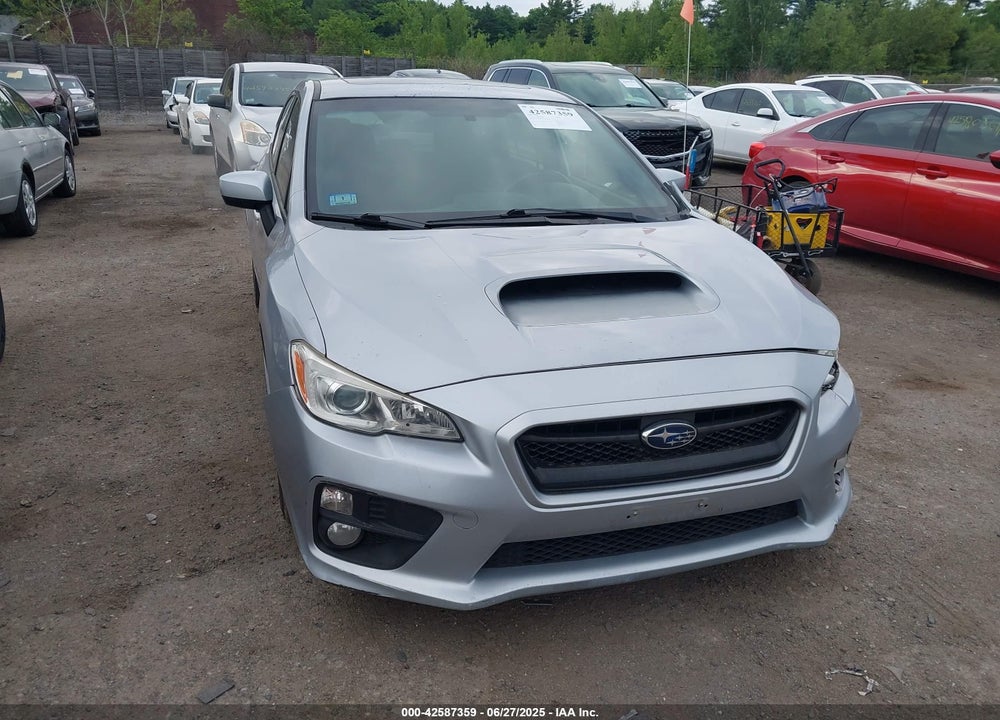 2015 SUBARU WRX VIN: JF1VA1D66F8814533