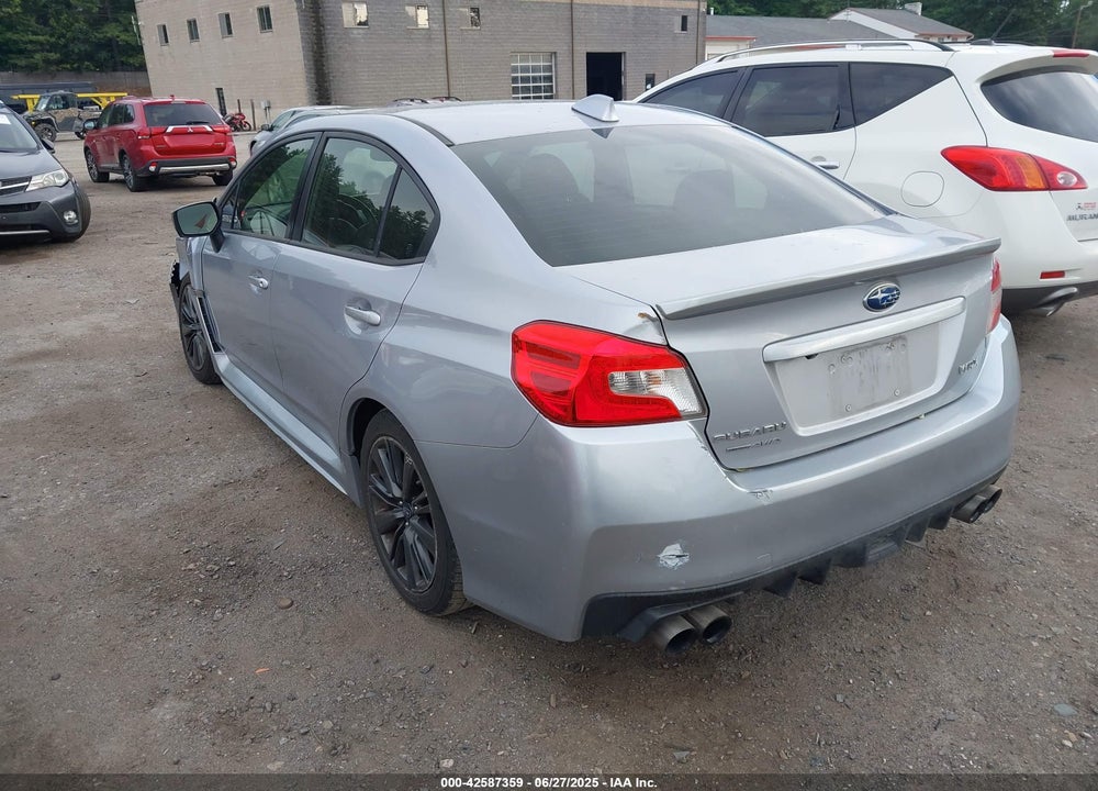 2015 SUBARU WRX VIN: JF1VA1D66F8814533