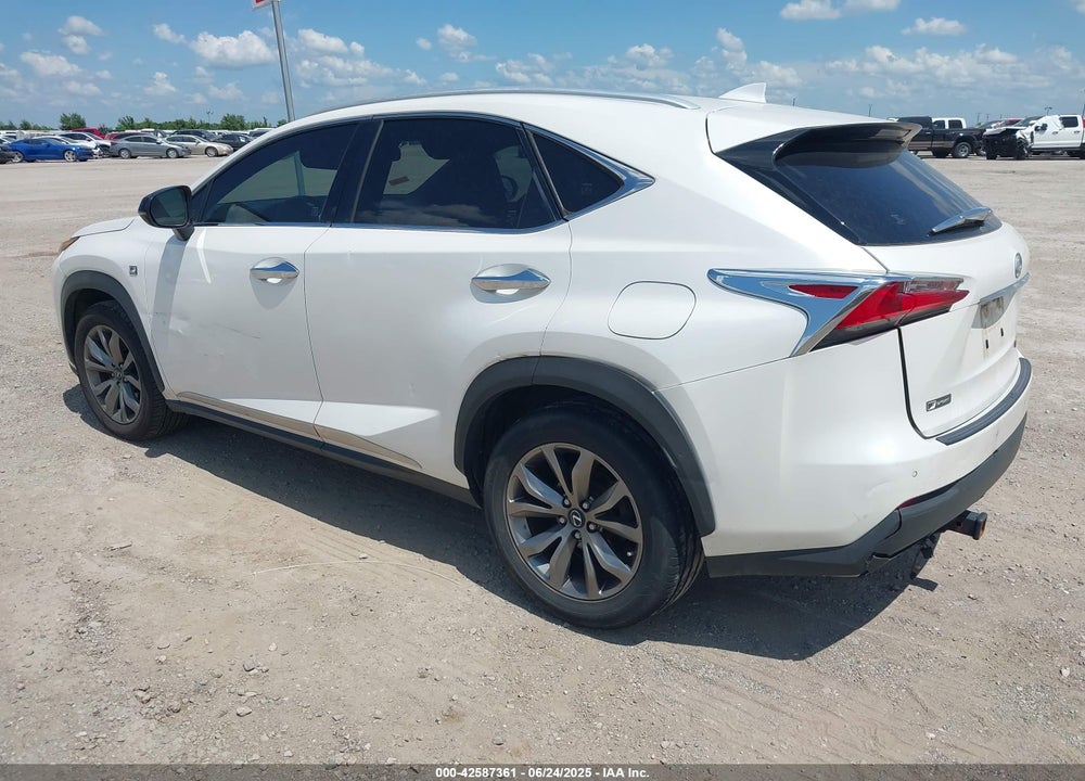 2015 LEXUS NX 200T VIN: JTJBARBZXF2024466