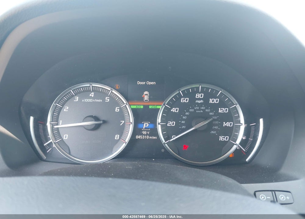 2020 ACURA MDX VIN: 5J8YD4H53LL046652