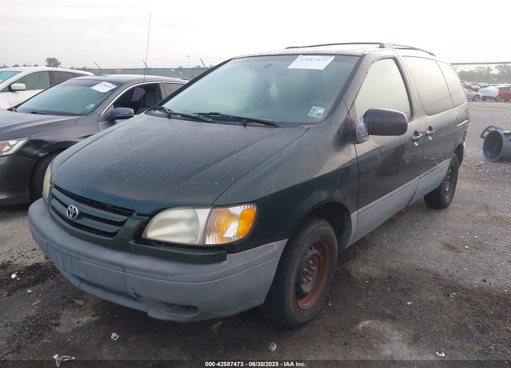 2002 TOYOTA SIENNA CE VIN: 4T3ZF19C52U436060