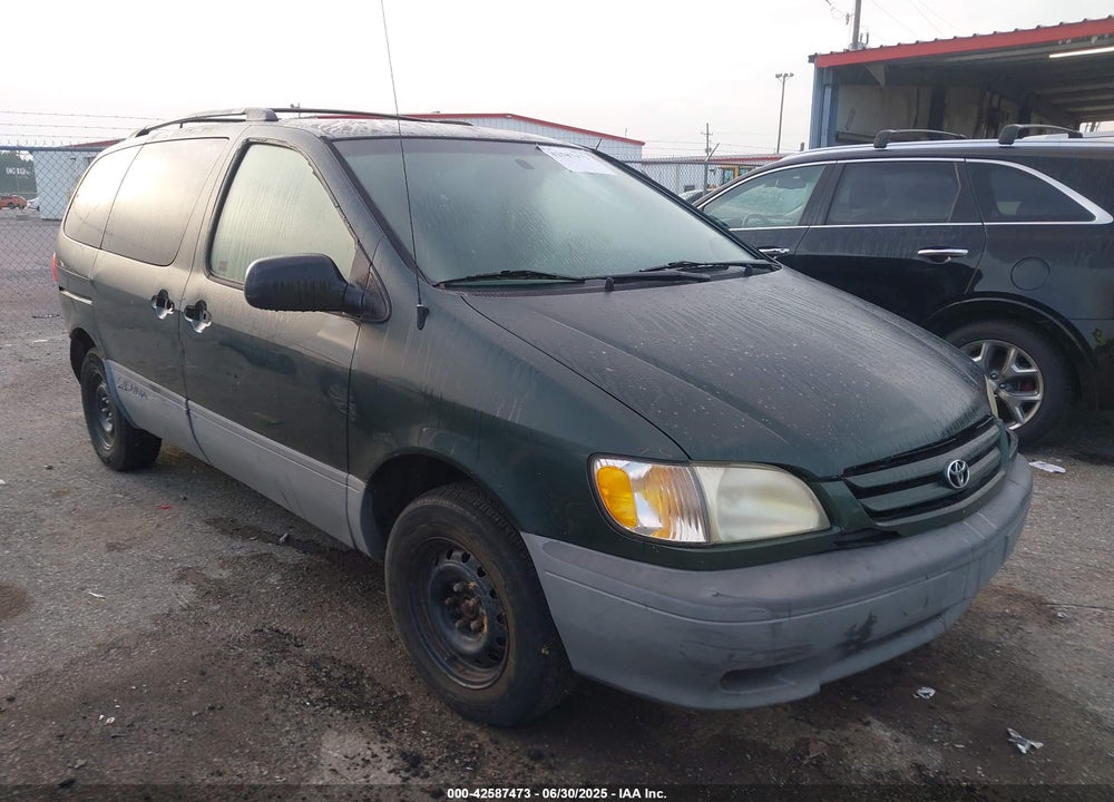 2002 TOYOTA SIENNA CE VIN: 4T3ZF19C52U436060