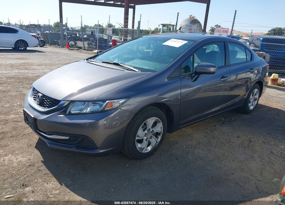 2014 HONDA CIVIC VIN: 19XFB2F53EE215048
