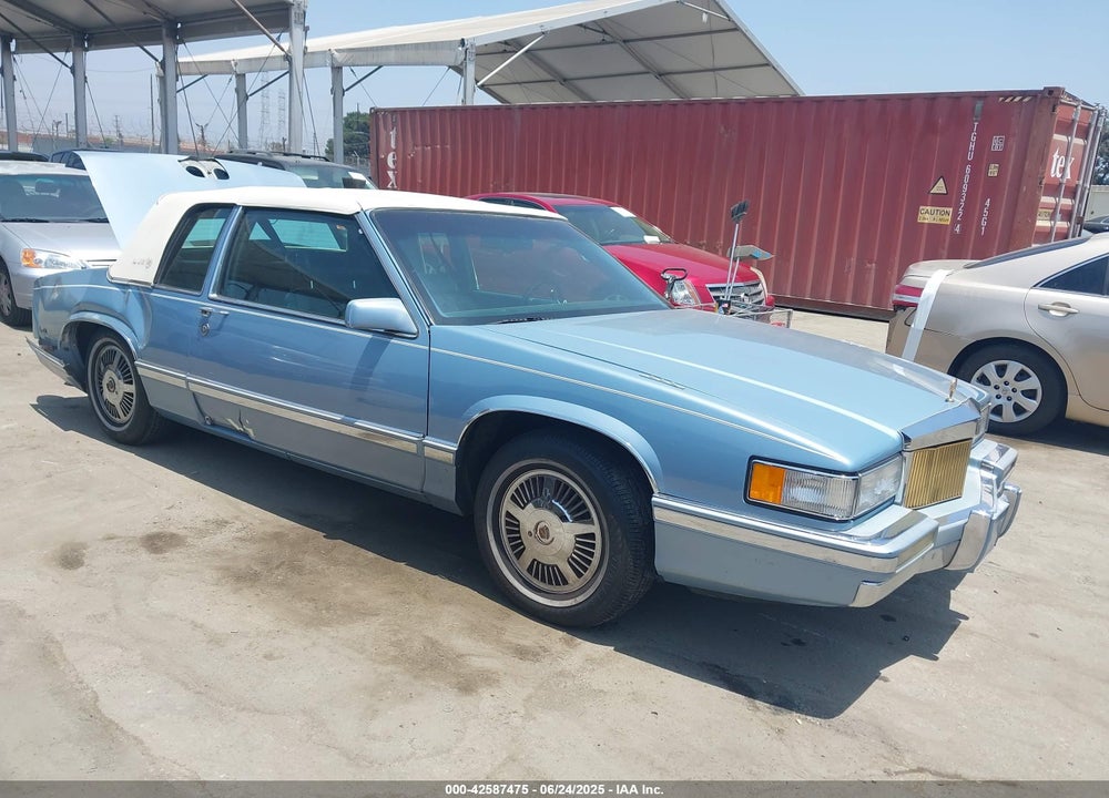 1991 CADILLAC DEVILLE VIN: 1G6CD13B2M4293096