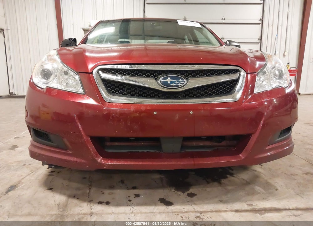 2011 SUBARU LEGACY VIN: 4S3BMBA69B3225577