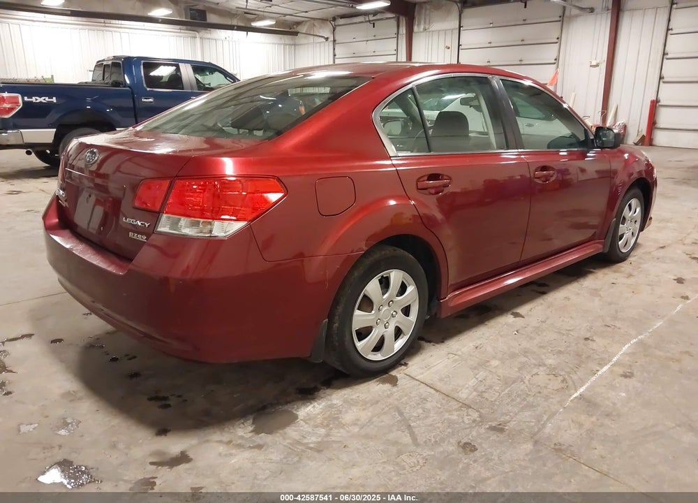 2011 SUBARU LEGACY VIN: 4S3BMBA69B3225577