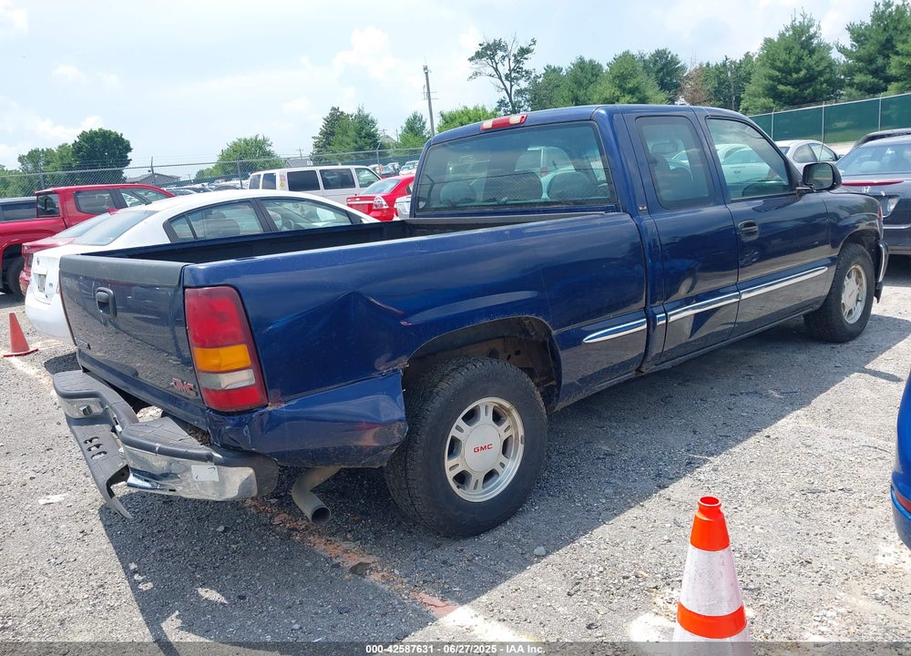 2001 GMC SIERRA 1500 SLE VIN: 2GTEC19V711166877