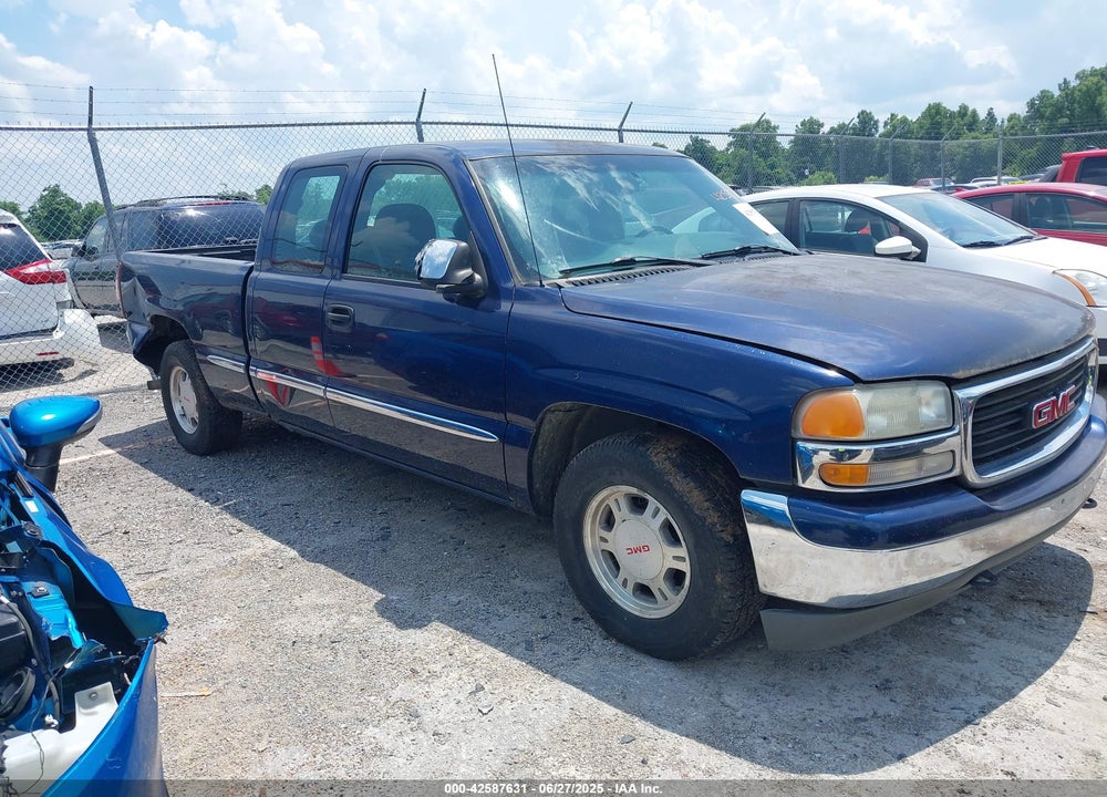2001 GMC SIERRA 1500 SLE VIN: 2GTEC19V711166877