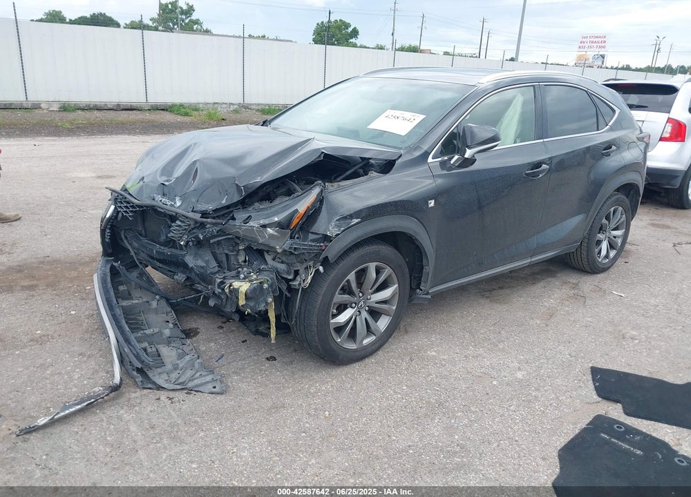 2016 LEXUS NX 200T F SPORT VIN: JTJYARBZ8G2027247