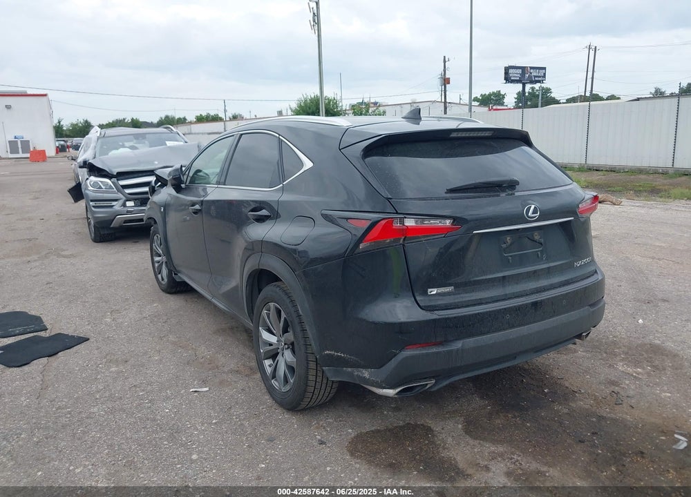 2016 LEXUS NX 200T F SPORT VIN: JTJYARBZ8G2027247