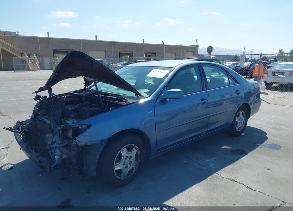 2002 TOYOTA CAMRY LE V6 VIN: 4T1BF30K12U524873
