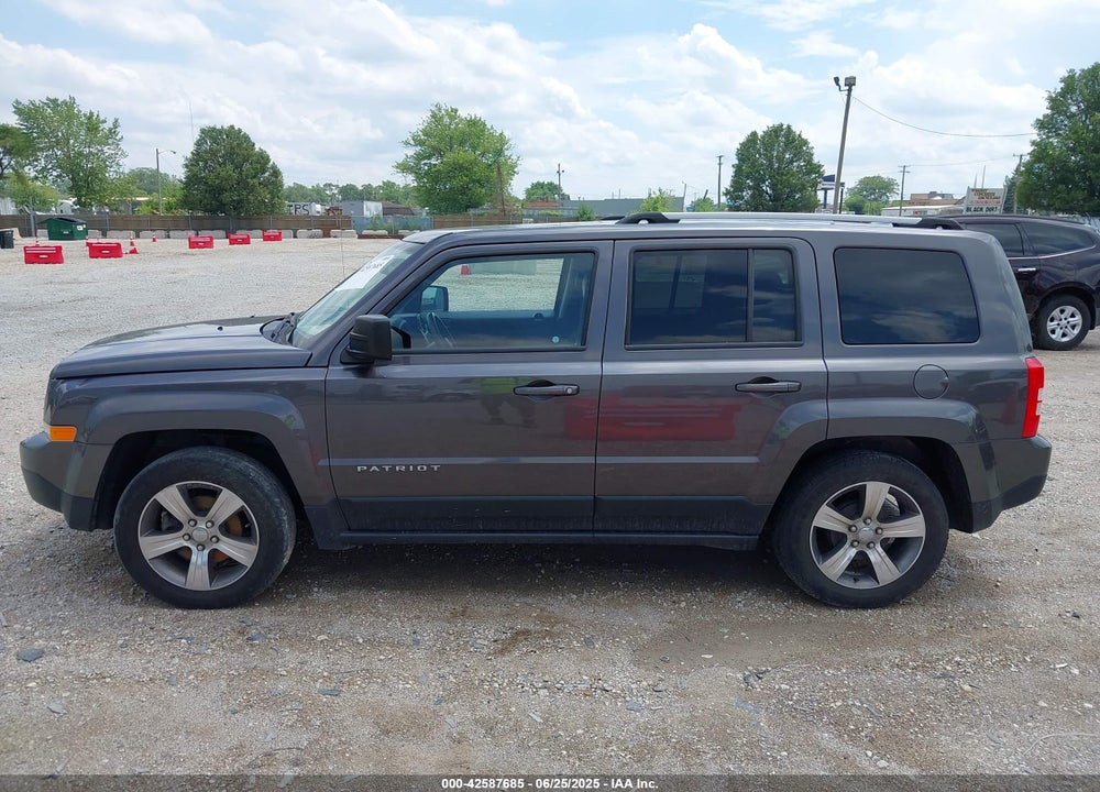 2017 JEEP PATRIOT VIN: 1C4NJPFA0HD166230