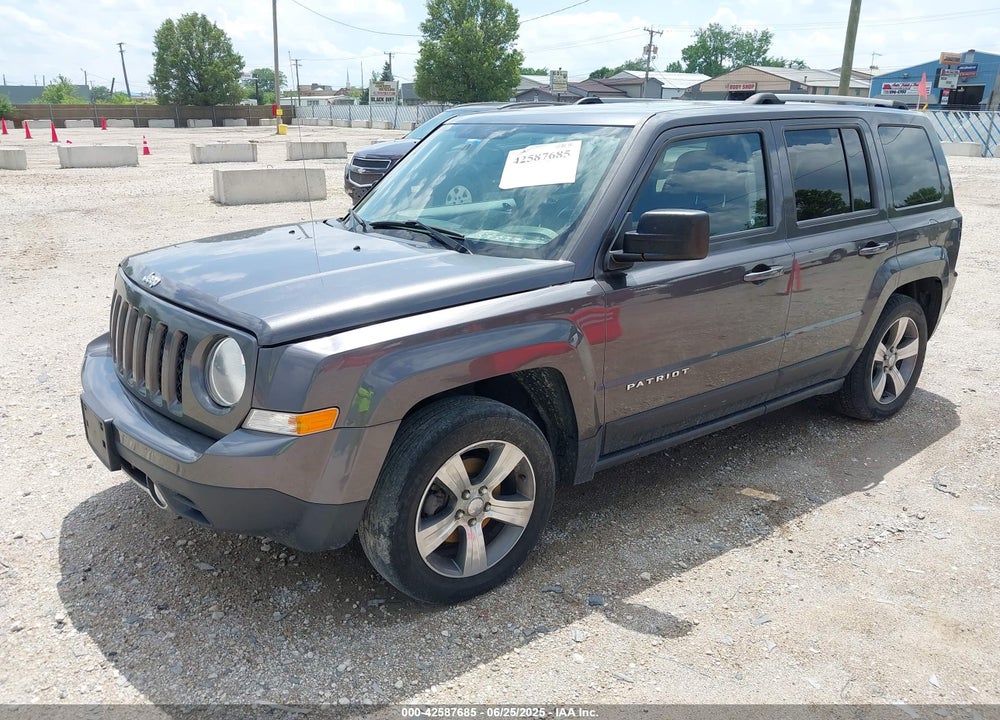 2017 JEEP PATRIOT VIN: 1C4NJPFA0HD166230