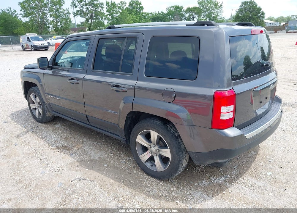 2017 JEEP PATRIOT VIN: 1C4NJPFA0HD166230
