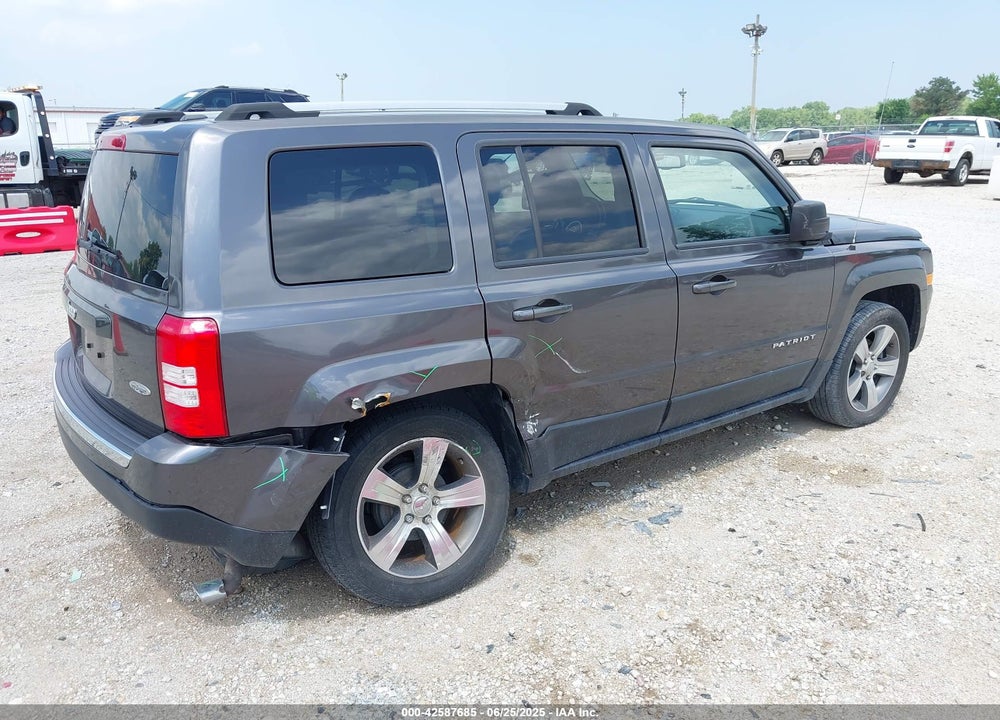 2017 JEEP PATRIOT VIN: 1C4NJPFA0HD166230