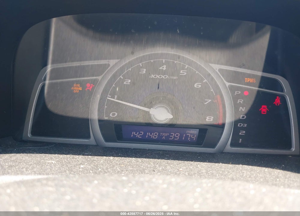 2008 HONDA CIVIC VIN: 2HGFG12828H502225