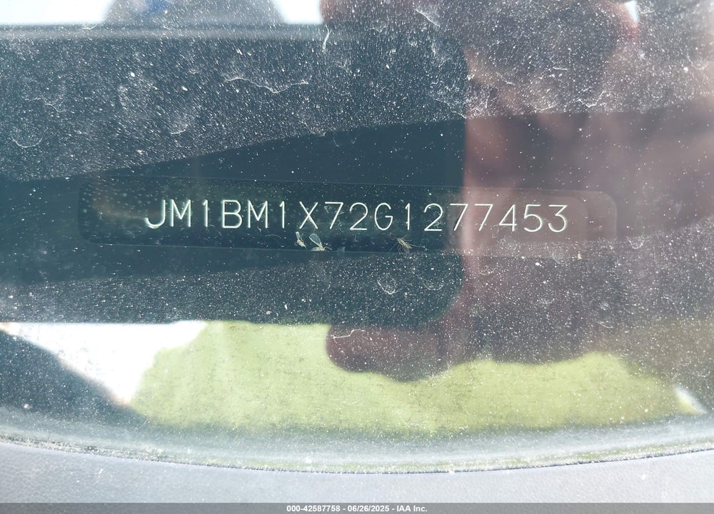2016 MAZDA 3 VIN: JM1BM1X72G1277453