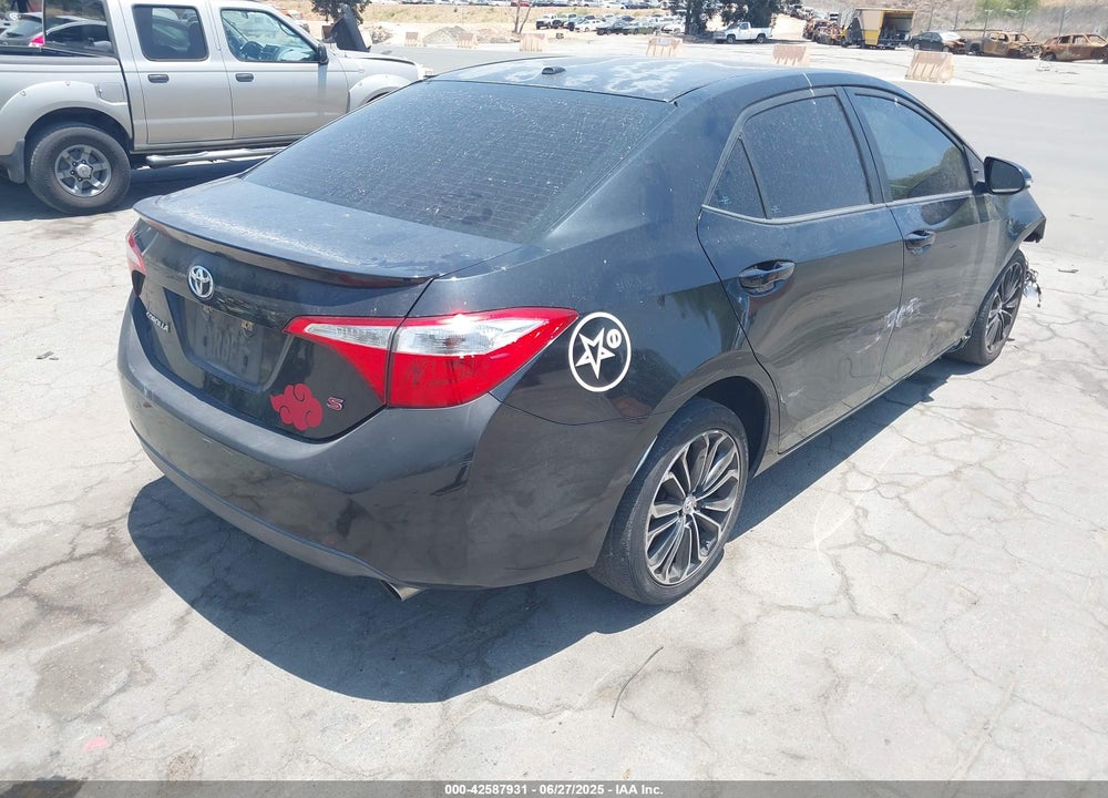 2014 TOYOTA COROLLA VIN: 5YFBURHE7EP136852