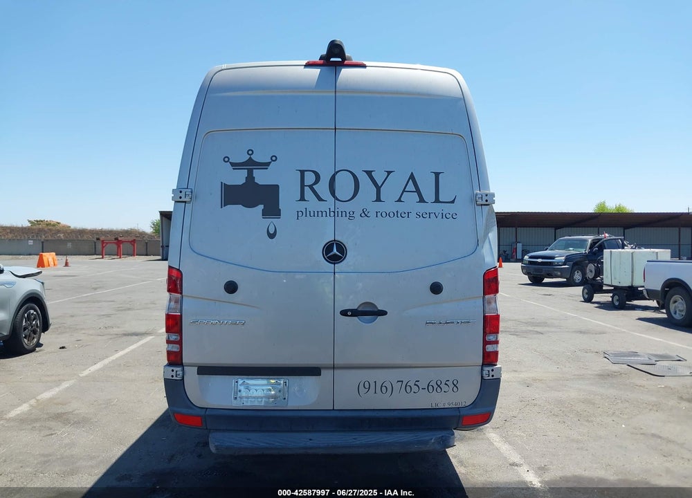 2015 MERCEDES-BENZ SPRINTER 2500 HIGH ROOF VIN: WD3PE8DC5FP102679