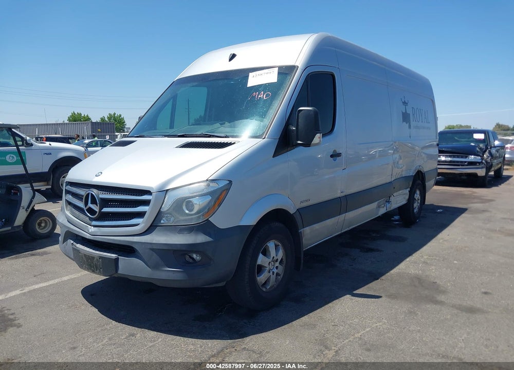 2015 MERCEDES-BENZ SPRINTER 2500 HIGH ROOF VIN: WD3PE8DC5FP102679