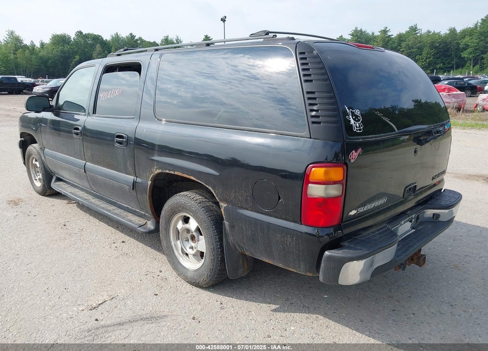 2002 CHEVROLET SUBURBAN 1500 LT VIN: 1GNFK16T22J211667