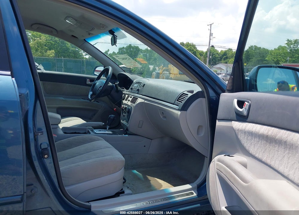 2006 HYUNDAI SONATA VIN: 5NPEU46F96H089348