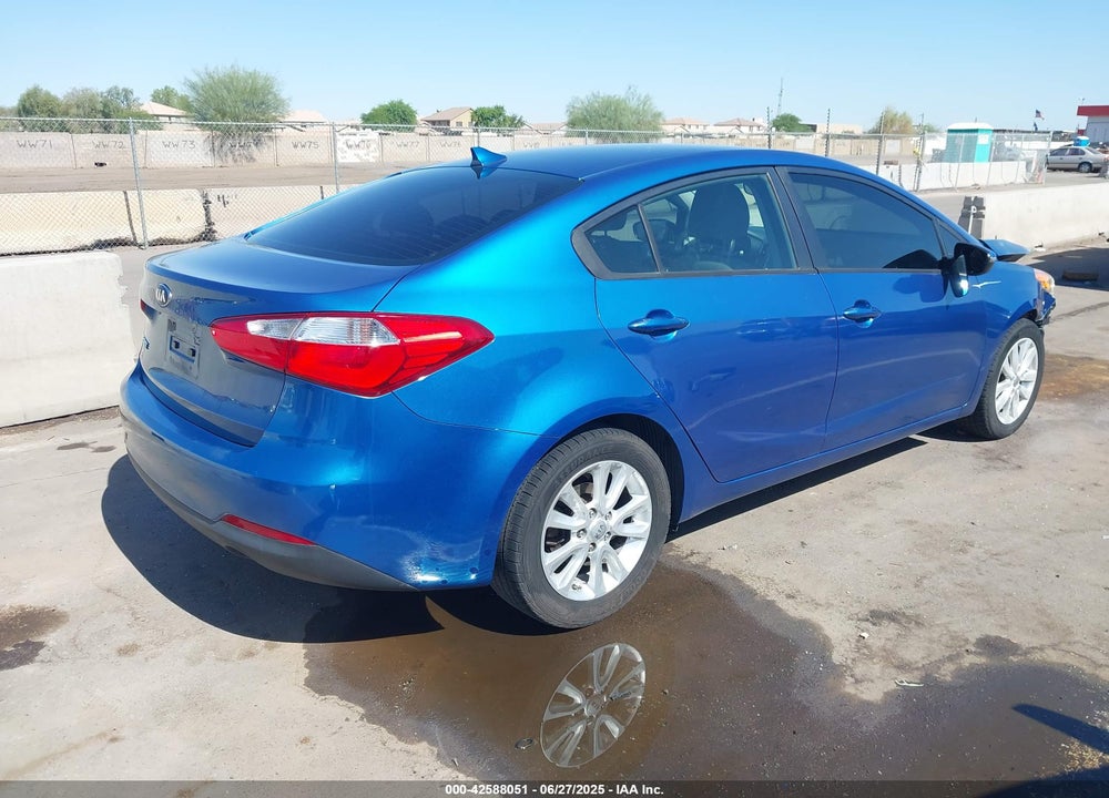 2014 KIA FORTE VIN: KNAFX4A63E5062015