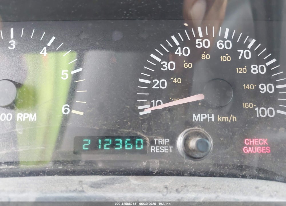 1997 JEEP CHEROKEE SPORT VIN: 1J4FJ68S0VL576171